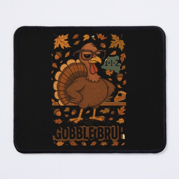 Item preview, 67 Gobble Bruh Turkey Teacher - Funny Thanksgiving Meme Tee & Sticker designed and sold by GeniePixel.