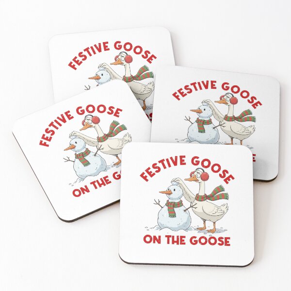 Item preview, Goose Quote Goose Xmas Silly Loose On Funny The Festive designed and sold by Rackaam777Art.