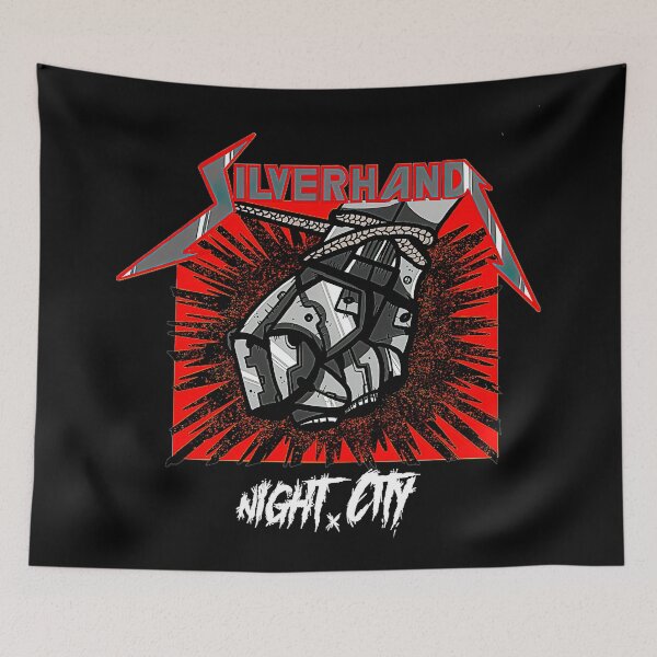 Item preview, Silverhand - Night City designed and sold by linecatrionae.