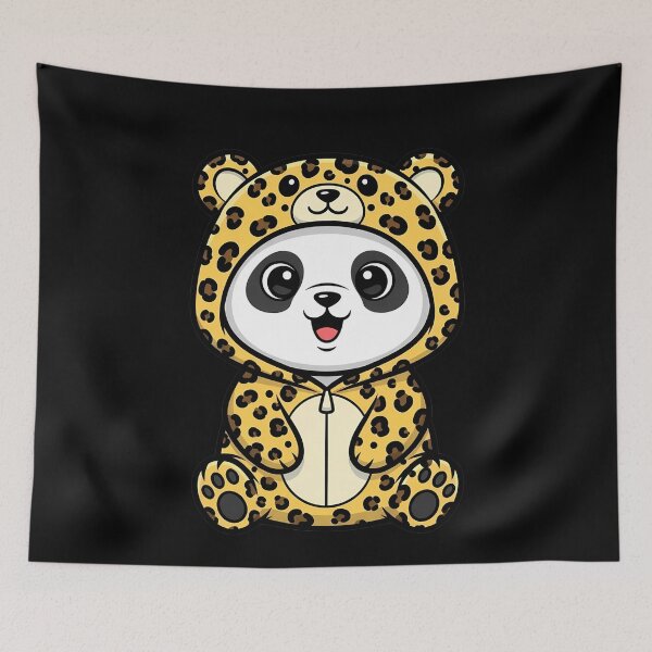 Item preview, Cute Panda Leopard Onesie Animal Fun designed and sold by k3rstman1.