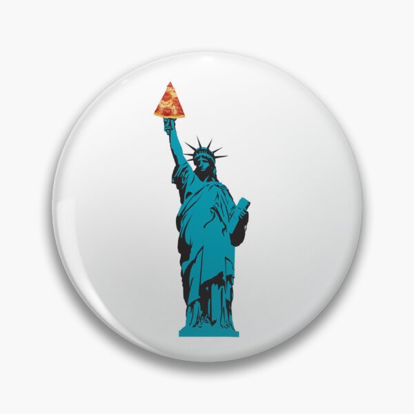 Item preview,  Funny Statue of Liberty Give Me Pizza designed and sold by HappyArts90.