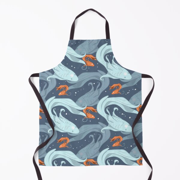 Item preview, Eastern vibes Lucky fishes with blue background  designed and sold by dreamseller88.