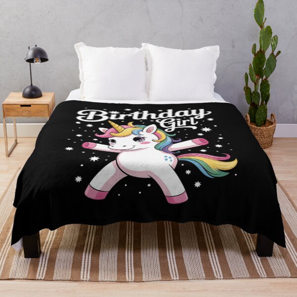 Item preview, Unicorn Dabbing Birthday Girl Kids Rainbow Dab Dance Squad designed and sold by NeomiStoreSS.