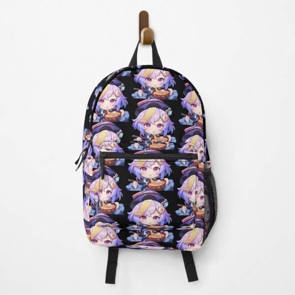 Item preview, Qiqi Genshin Impact Kawaii Ramen Chibi Anime Girl Delight designed and sold by Raslbazola.
