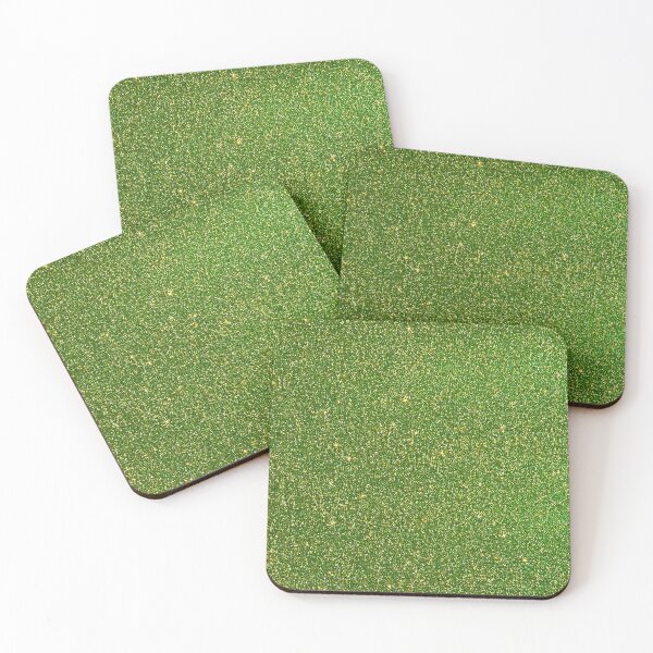 Item preview, Shimmering green and gold glitter texture background designed and sold by SassyArtistry.