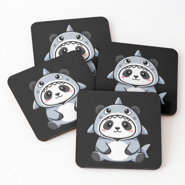 Item preview, Cute Panda Shark Onesie Animal Lover designed and sold by k3rstman1.