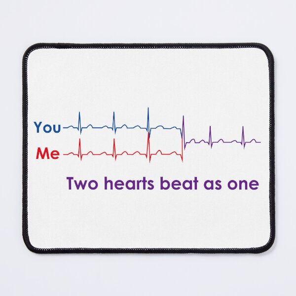 Item preview, Two Hearts Beat As One designed and sold by bunbun369.