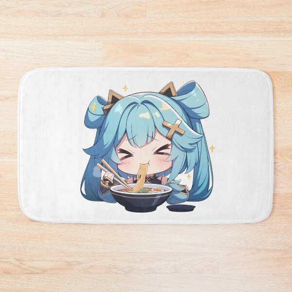Item preview, Faruzan Genshin Impact Kawaii Ramen Chibi Anime Girl Cheer designed and sold by Raslbazola.