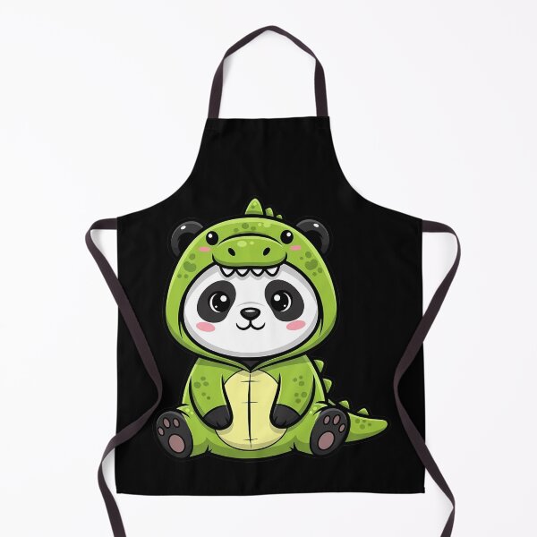 Item preview, Cute Panda Dinosaur Onesie Cartoon designed and sold by k3rstman1.