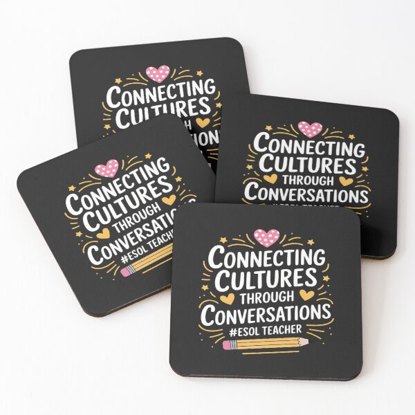 Item preview, ESL Teacher, Connecting Cultures Through Conversations designed and sold by LeeEvans222.