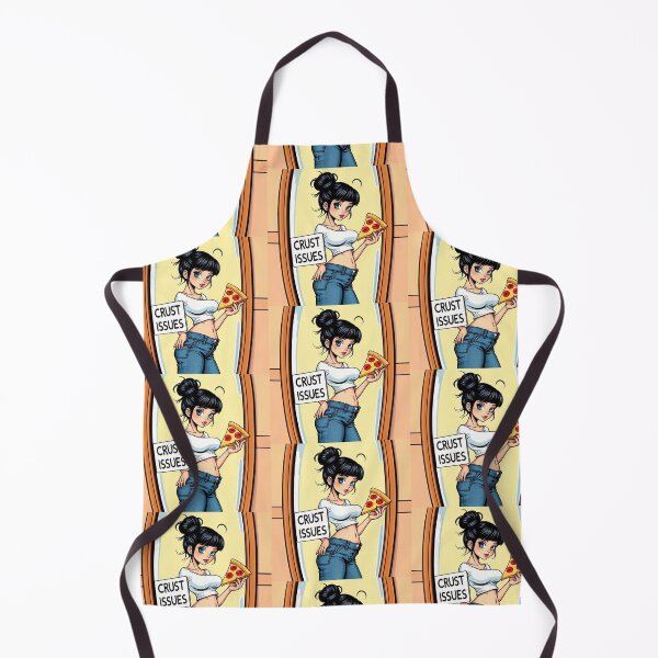 Item preview, Crust Issues Funny Pizza Pop Art Collection designed and sold by SaucyFoodTruck.