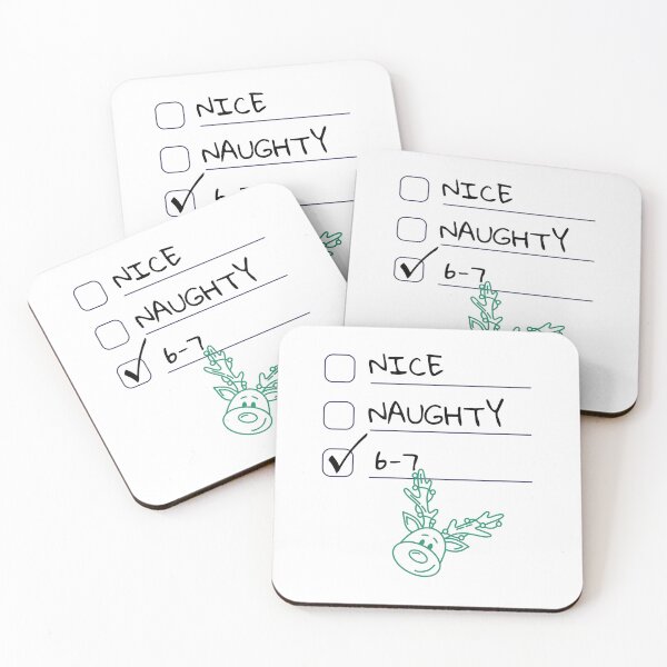 Item preview, Christmas Checklist Funny Reindeer Design designed and sold by Kindloom.