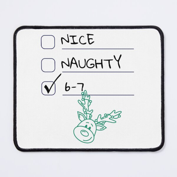 Item preview, Christmas Checklist Funny Reindeer Design designed and sold by Kindloom.