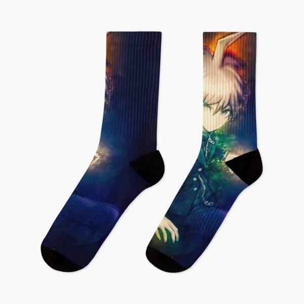 Item preview, Makoto Naegi Danganronpa Hopeful Hero Mysterious Glow Urban Night Scene designed and sold by thedarvills.