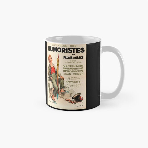 Item preview, Vivid 1930 Paris Art Poster | 23ème Salon des Humoristes | Palais de Glace | Jean Veber Retrospective | Humor & Satire designed and sold by artofuniverse.