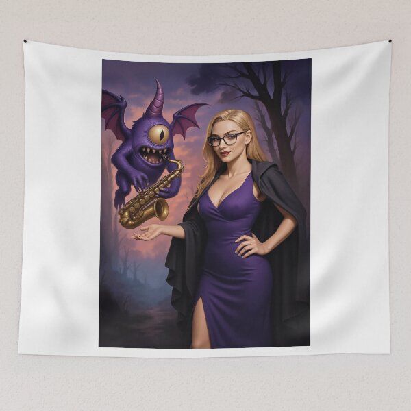 Item preview, Ilya Martin purple people eater  designed and sold by CathryneDelamort.