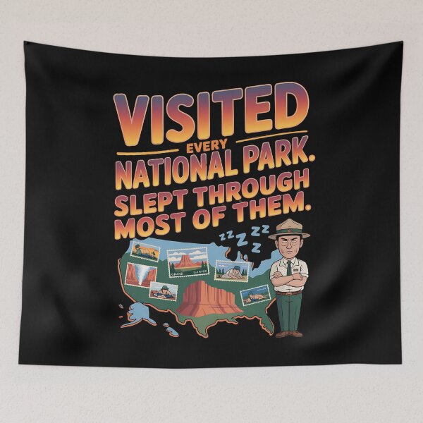 Item preview, national park - park ranger - sasquatch patrol - park service - creepy forest - campfire horror - existential hiking - nature is scary - backwoods secrets - unexplained phenomena – survival designed and sold by JansenGS.