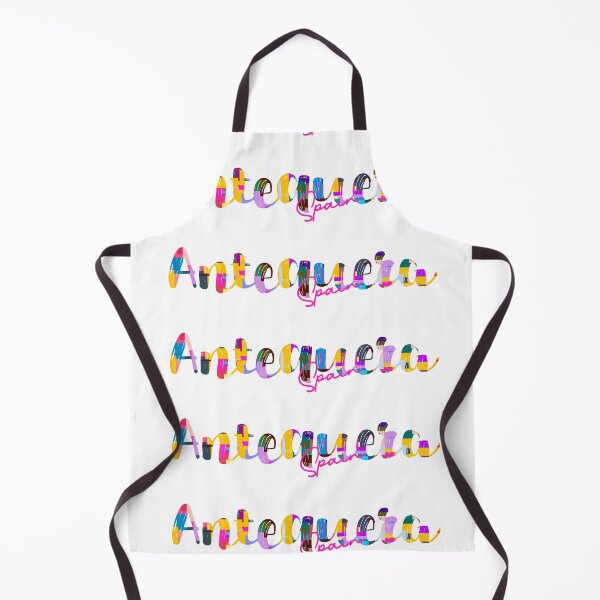 Item preview, Antequera, Spain, Vibrant Abstract City Typography Art designed and sold by Wanderful-roads.
