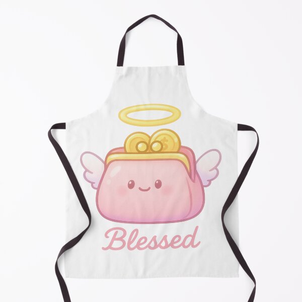 Item preview, Heavenly Wallet Blessing Sticker - Kawaii Angel Purse | Blessed Money Charm | Money Sticker designed and sold by HerDreamCodes.