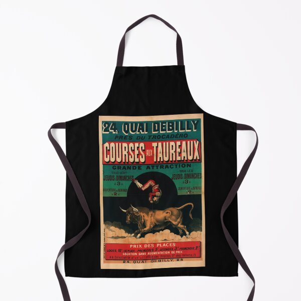 Item preview, Vintage Paris Bullfighting Poster | Bold Art Nouveau Design | 19th Century Advertising | Vibrant Colors & Dramatic Imagery designed and sold by artofuniverse.