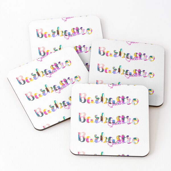 Item preview, Barbastro, Spain, Vibrant Abstract City Typography Art designed and sold by Wanderful-roads.