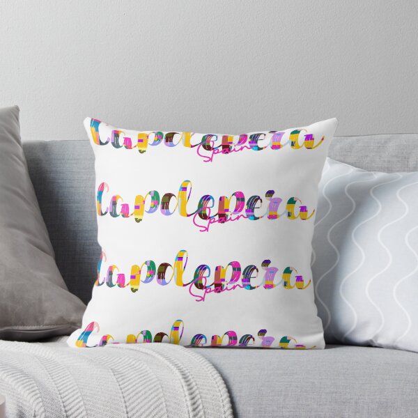 Item preview, Capdepera, Spain, Vibrant Abstract City Typography Art designed and sold by Wanderful-roads.