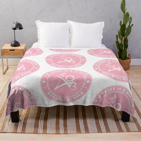 Item preview, if there is a screen AO3 will be seen pastel pink circle logo designed and sold by gibbianne.