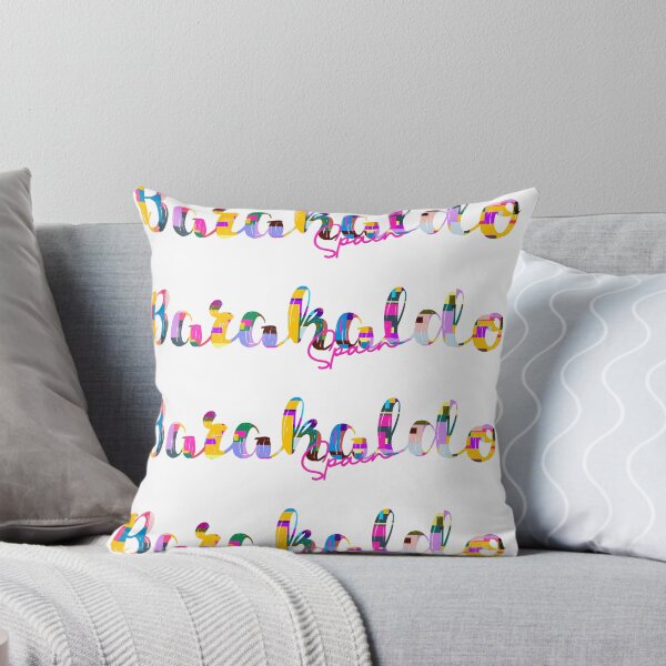 Item preview, Barakaldo, Spain, Vibrant Abstract City Typography Art designed and sold by Wanderful-roads.