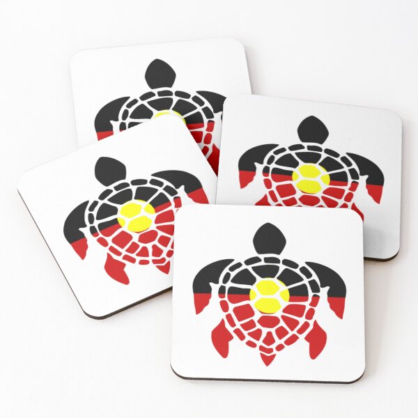 Item preview, Australian Aboriginal Sea Turtle designed and sold by HappyArts90.