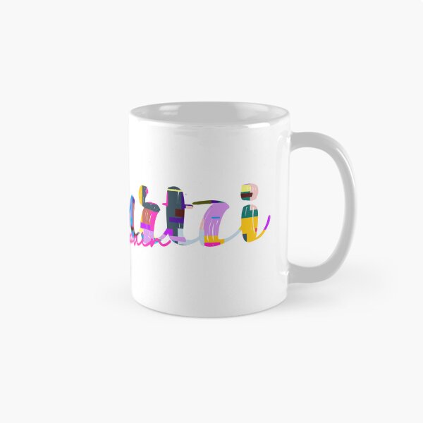 Item preview, Santurtzi, Spain, Vibrant Abstract City Typography Art designed and sold by Wanderful-roads.