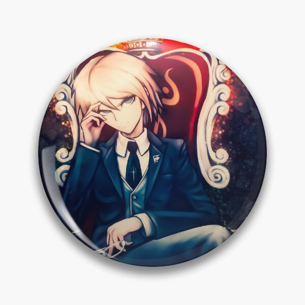 Item preview, Byakuya Togami Danganronpa Confident Leader Royal Throne Glow Anime Style designed and sold by thedarvills.