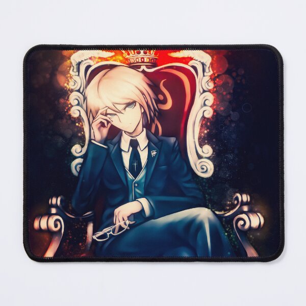 Item preview, Byakuya Togami Danganronpa Confident Leader Royal Throne Glow Anime Style designed and sold by thedarvills.