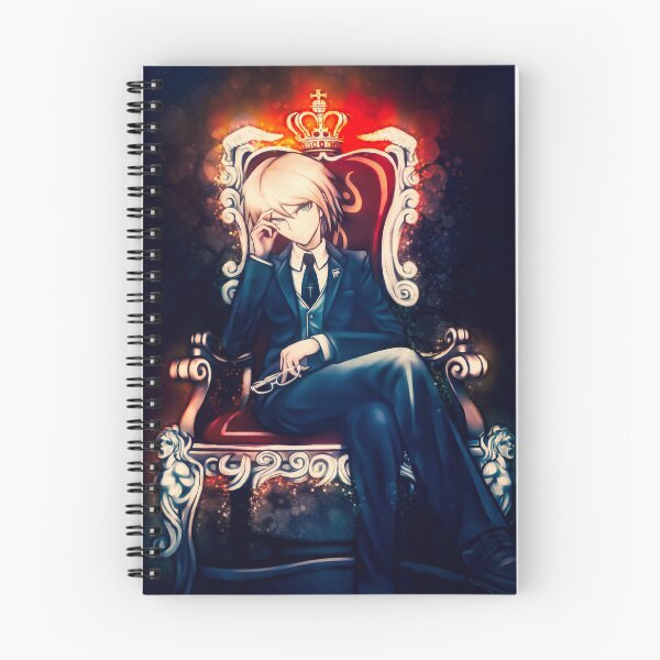 Item preview, Byakuya Togami Danganronpa Confident Leader Royal Throne Glow Anime Style designed and sold by thedarvills.