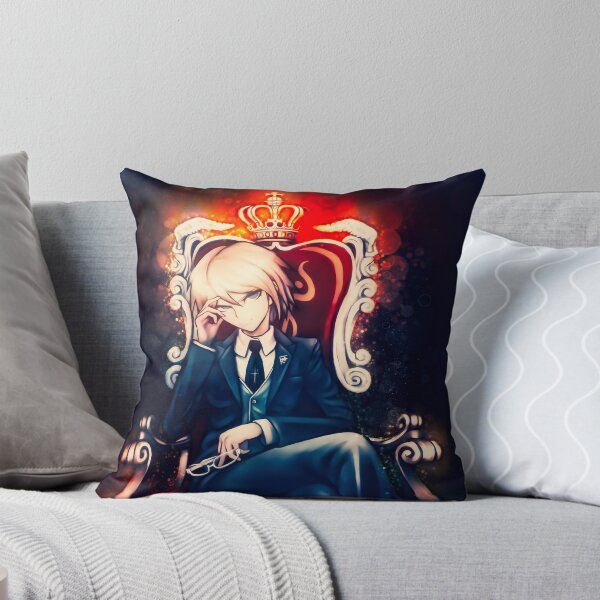 Item preview, Byakuya Togami Danganronpa Confident Leader Royal Throne Glow Anime Style designed and sold by thedarvills.