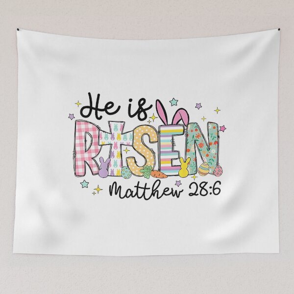 Item preview, to his the from celebrate crucified. after being resurrection in Easter, Christ, resurrection the commemorating used especially commonly Christianity is of dead during It Jesus designed and sold by JUSchallerArt.