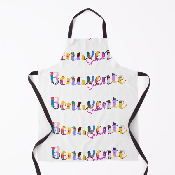 Item preview, Benavente, Spain, Vibrant Abstract City Typography Art designed and sold by Wanderful-roads.