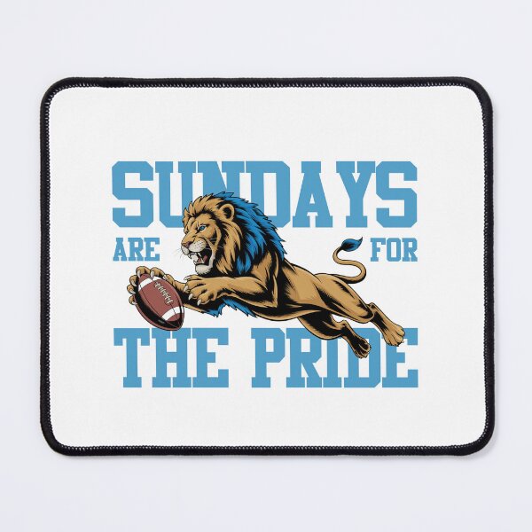 Item preview, Sunday for Detroit Lions M5134 designed and sold by PeterBJensen.