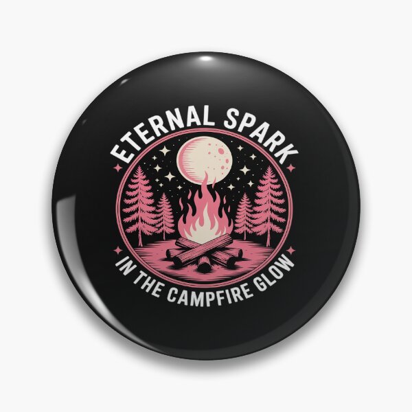 Item preview, ETERNAL SPARK IN THE CAMPFIRE GLOW – NIGHT BONFIRE designed and sold by JonBarnes22.