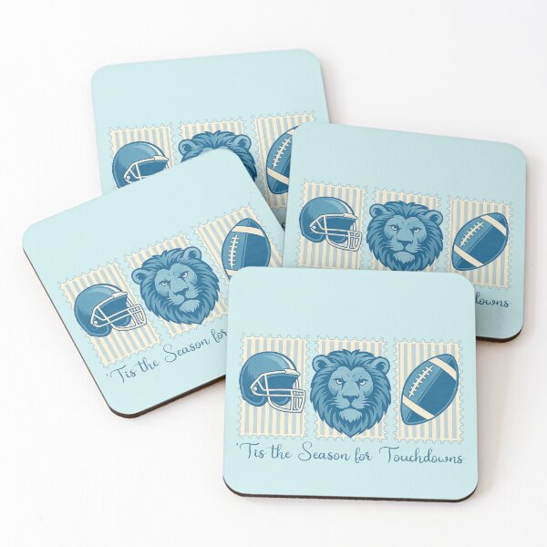 Item preview, Detroit Lions Tis the Season for Touchdowns M5205 designed and sold by PeterBJensen.