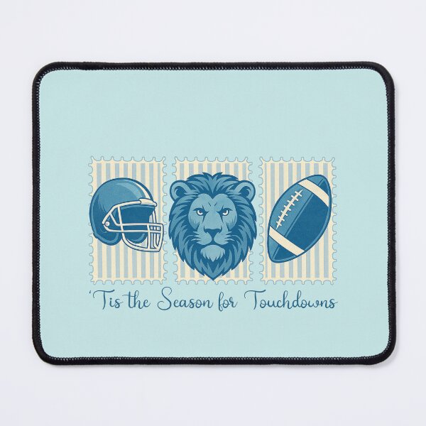 Item preview, Detroit Lions Tis the Season for Touchdowns M5205 designed and sold by PeterBJensen.