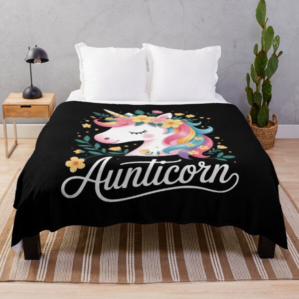 Item preview, Unicorn rainbow - Aunticorn Aunt designed and sold by HuValverdeArt.
