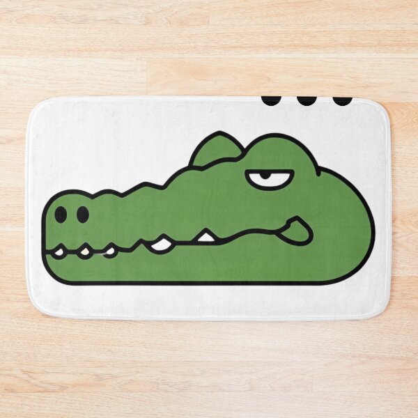 Item preview, Annoyed crocodile designed and sold by Sunnieth.