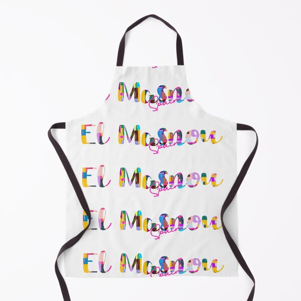 Item preview, El Masnou, Spain, Vibrant Abstract City Typography Art designed and sold by Wanderful-roads.