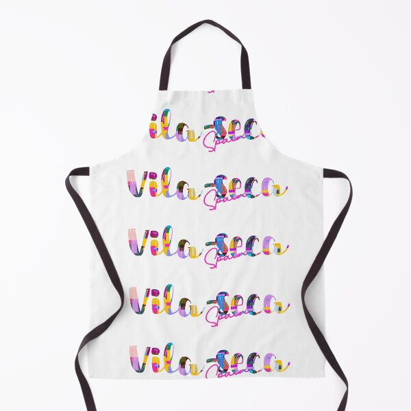 Item preview, Vila-seca, Spain, Vibrant Abstract City Typography Art designed and sold by Wanderful-roads.