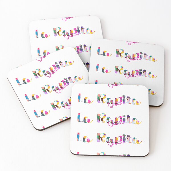 Item preview, La Ràpita, Spain, Vibrant Abstract City Typography Art designed and sold by Wanderful-roads.