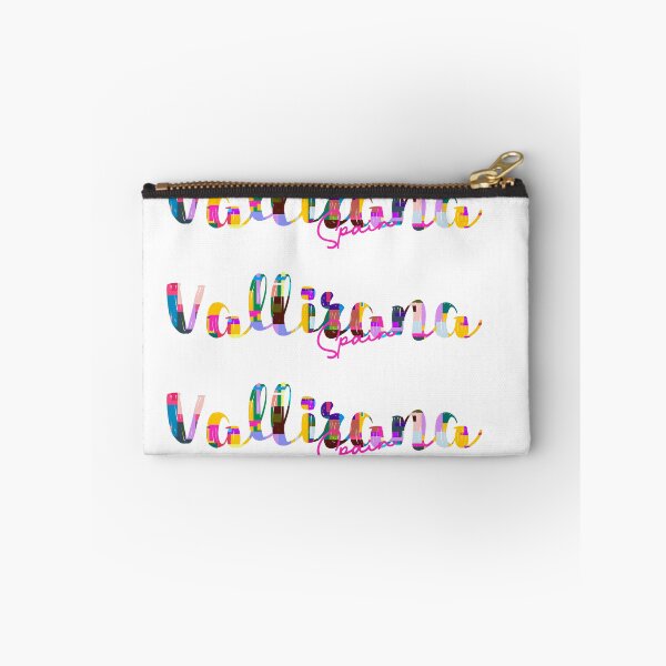 Item preview, Vallirana, Spain, Vibrant Abstract City Typography Art designed and sold by Wanderful-roads.