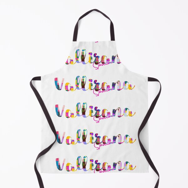 Item preview, Vallirana, Spain, Vibrant Abstract City Typography Art designed and sold by Wanderful-roads.