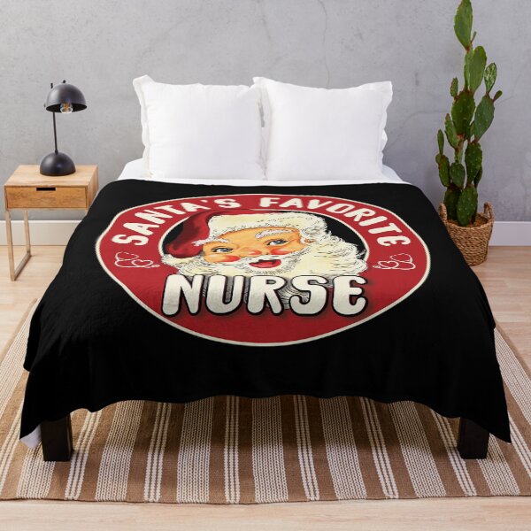 Item preview, Nurse Christmas Favorite Vintage Merry Santas Retro Classic designed and sold by Olincristie.