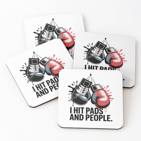 Item preview, I Hit Pads and People – Funny Fighter Quote Streetwear designed and sold by WSPrintCrafter.