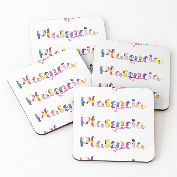 Item preview, Plasencia, Spain, Vibrant Abstract City Typography Art designed and sold by Wanderful-roads.
